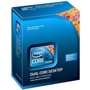 Intel i5-760 Core i5 Quad Core-processor? 2,80 GHz, 8 MB Cache, Socket 1156,3 jaar garantie, Retail Boxed
