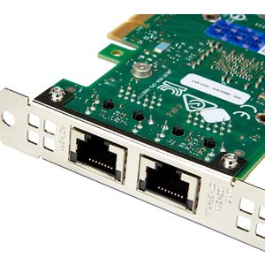Intel X550T2, Eingebaut, Kabelgebunden, PCI Express, Ethernet, 10000 Mbit/s, Grün, Silber