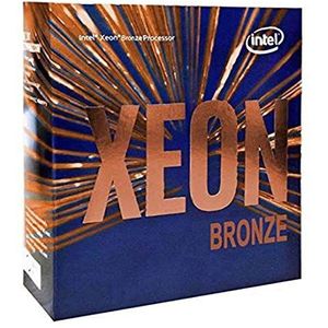 Intel BX806733104 85 W LGA3647 Socket Xeon Brons 3104 Processor - Meerkleurig
