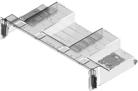 Intel - Tall Airduct - Accessoire voor Serverkasten - 2U - Voor M50CYP-systemen