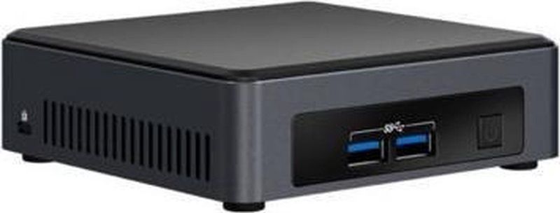 Intel NUC NUC10i5FNHN UCFF Zwart i5-10210U 1,6 GHz
