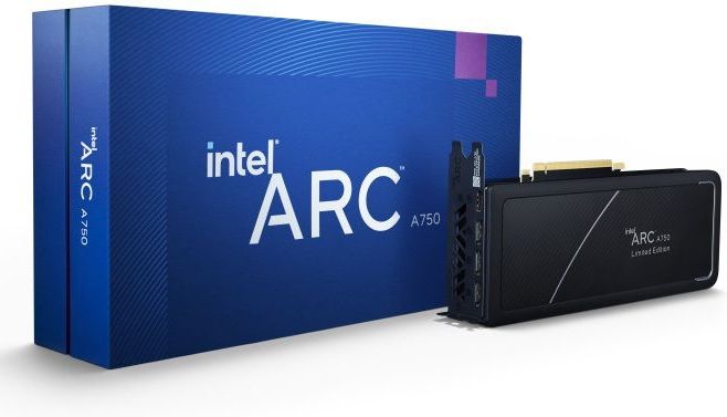 Intel - Arc A750 - Videokaart - 8 GB - 256-bits GDDR6