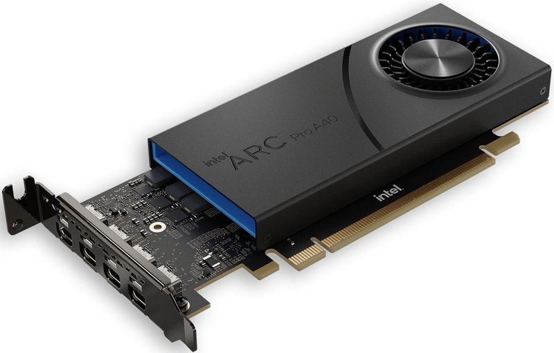 Intel - Professionele Grafische Kaart - Aluminium Afdekking