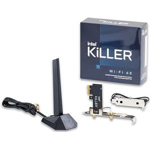 intel Killer WI-FI 6E AX1675 PCI Card Single Retail
