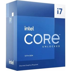 Intel Core i7 13700KF - Processor 3.4 GHz (5.4 GHz) - 16 core 8P+8E - 24 threads - 30 MB cache - LGA1700 Socket - doos