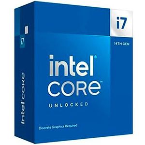 CPU - Intel Core i7 processor - 14700KF - 33M Cache tot 5.60 GHz - Socket 1700 - 14e generatie