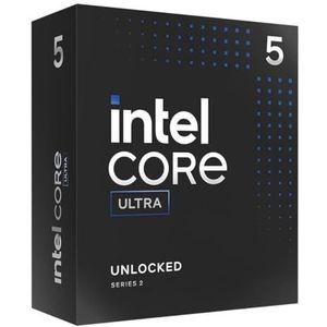 Intel Core Ultra 5 225F Arrow Lake-S CPU - 10 kernen - 3.3 GHz - Intel LGA1851 - Intel Boxed (met koeler)