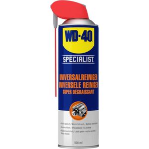 WD-40 Specialist® Universele Reiniger - 500ml - Reinigingsspray - Ontvetter - Tegen hardnekkige vervuilingen zoals olie en vuil