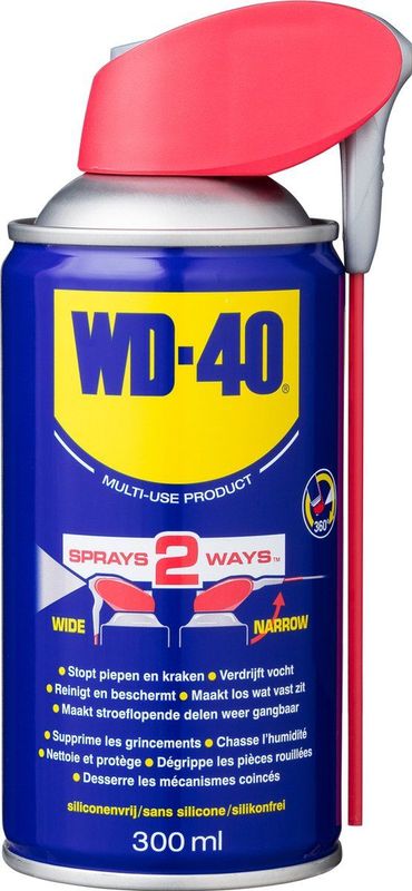 WD-40 - Smart Straw - Multispray - 300ml - Smeermiddel - Anti-Roest en Anti-Corrosie