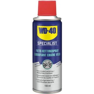 WD-40 Specialist - Fiets Kettingspray - 150 ml - Smeermiddel - PTFE Spray - Tegen Roest en Slijtage