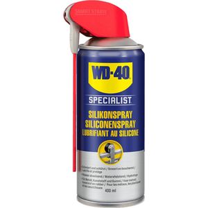 WD-40 Specialist® Siliconenspray - 400ml - Smeermiddel - Siliconenvet - Voor hogedruk apparatuur