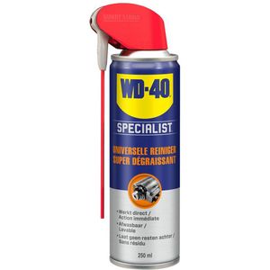 WD-40 Specialist Universele Reiniger - 250ml - Snelwerkende Universele Reinigingsspray met Smart Straw - Verwijdert olie, vuil & vet