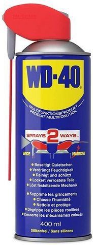 WD-40 Kruipolie - 400ML - Multi-Use Product - Verdringt Vocht - Beschermt Metaal