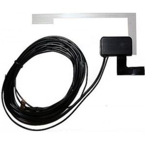 Universele DAB plakantenne 3m kabel. DAB+ SMB F 12volt
