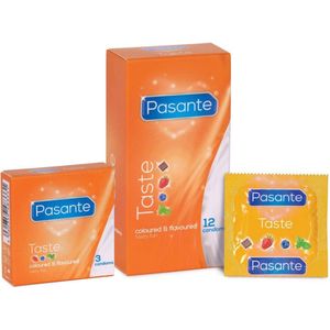 Pasante Flavours - 144 stuks - Condooms