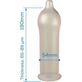 Pasante - Regular - Condooms - Transparant - Natuurlijk Latex - 3 Stuks