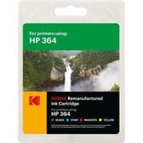 Inktcartridge - Vier Kleuren - Gereviseerd - Compatibel met HP D5460