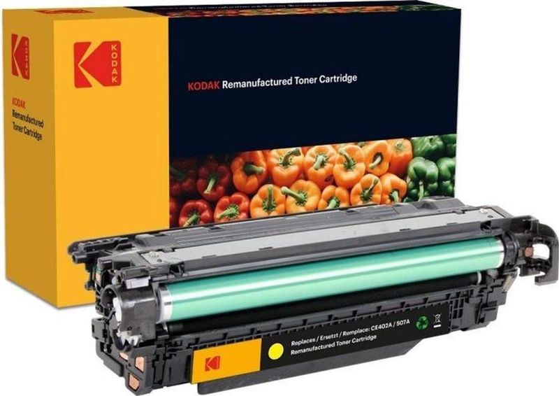 Kodak - CE402A/507A - Toner - Geel - 6000 pagina's