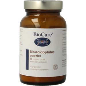 Biocare bioacidophilus poeder  60 Gram