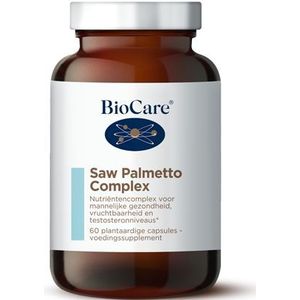 Biocare Saw palmetto complex  60 Vegetarische capsules