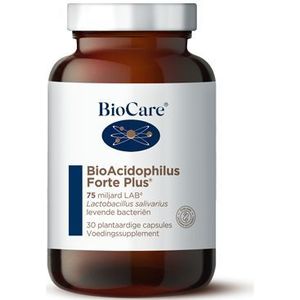Biocare BioAidophilus forte plus (75 miljard)  30 Vegetarische capsules