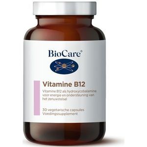 Biocare Vitamine B12  30 Vegetarische capsules