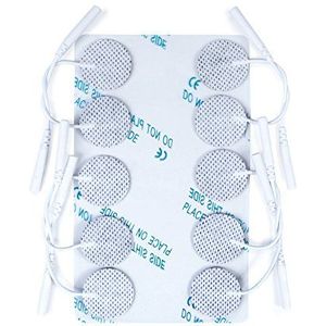 Zelfklevende Elektroden - 10 Stuks - Herbruikbaar - Universele Aansluiting