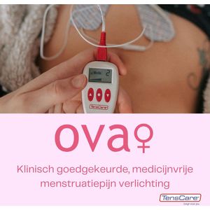 TensCare - Ova+ - Pijnverlichtingsapparaat - Compact - Discreet