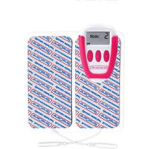 TensCare Ova+ elektrostimulator voor het verlichten van menstruatiepijn. Speciaal ontworpen om overal mee naartoe te nemen. 4 modi, 2 pads, 2 kanalen