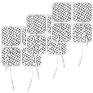 TensCare E-CM5050V - 12 elektroden voor Tens elektrostimulator, 50 x 50 mm