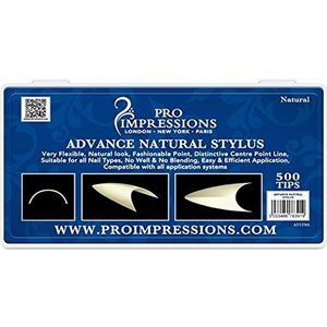 Pro Impressions Advance Natural Stylus-nagellak, maat 5, 50 stuks