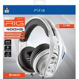 Nacon RIG 400HSW Gaming Headset - Licensed - PS4 PS5 - Wit