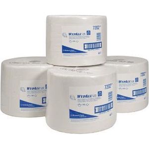 Kimberly Clark Wypall L20 poetsrol 1-laags - wit