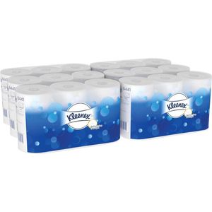 Kleenex toiletpapier, 2-laags, 600 vellen, pak van 6 rollen - 5033848027156