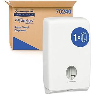 AQUARIUS * SLIMFOLD U7024 handdoekdispenser, wit