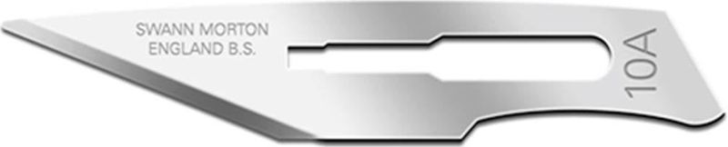 Swann Morton Scalpelmesjes - Niet Steriel - Mesnummer 10A - REF 0102