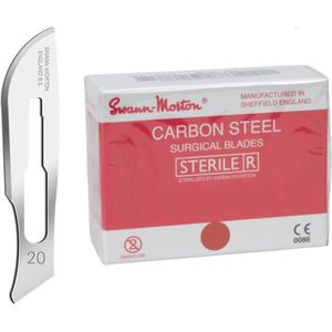 Swann Morton steriel nr. 20/werkmes