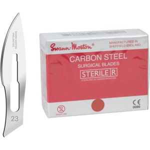 Swann Morton Scalpelmesjes - Steriel - Mesnummer 23 - REF 0210