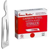 Swann Morton mesjes steriel 15C Swann Morton - RVS - Past op houder nummer 3 - Nummer 15C