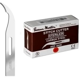 Swann Morton Stitch Cutter steriel Swann Morton - RVS - onthechtmesje, draadsnijder