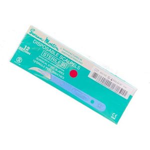 Swann Morton - Steriele Scalpel - Roestvrijstaal - Verpakt per 10