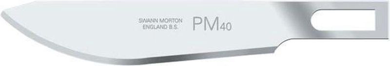 Swann Morton - PM40 - Post Mortem Mesjes - 10 Stuks - Carbonstaal