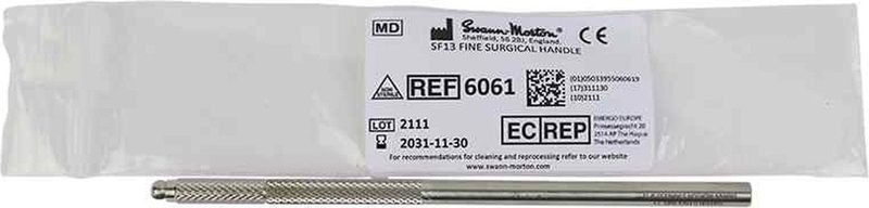 Swann Morton - Fijn Chirurgisch Handvat - SF13 - 13 cm