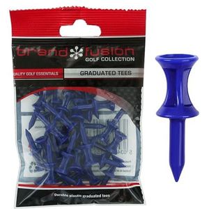 The Golfers Club Golf Golf Golf-tees, 3,8 cm, blauw, 30 stuks