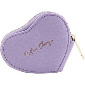 CGB Willow & Rose Positive Change Lilac Heart Purse | from CGB Giftwares Willow & Rose Range | Ladies |