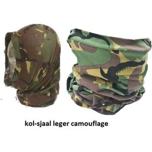 colsjaal - Headover - nek- en hoofdwarmer - Camouflage