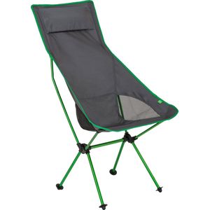 Highlander Ayr lichtgewicht campingstoel lang - Groen
