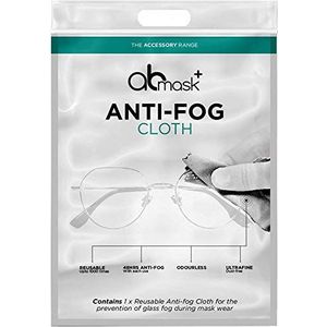 The Eye Doctor, AB Masker AntiFog Droge Doek van Demister Lens Veegt voor een bril Herbruikbaar tot 1000 keer, Standaard (Pack van 3)