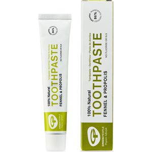 Green People - Tandpasta - Venkel - Biologisch - SLS-vrij - Fluoride-vrij