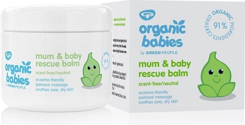 Green People Mum & Baby Rescue Balm Parfumvrij